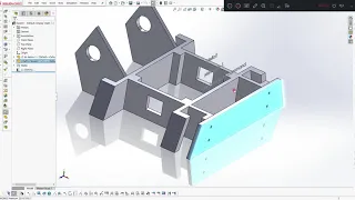 solidworks top down design example