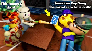 Download ROBLOX PIGGY RP bunny american cup song's the carrot into giraffy's mouth. MP3