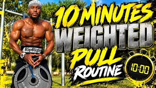 Slow & Controlled Weighted Pull Ups | 10 Minute Routine To Build Pull Ups @RipRight