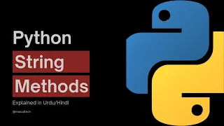 Python String Methods Explained Python Tutorial for Beginners