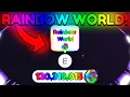 NEW RAINBOW WORLD LEAKED IN PET SIMULATOR X NEW CURRENCY PETS MORE Roblox