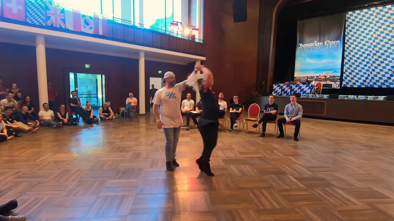 PJ Turner & Courtney Adair - 1st place Champions Jack&Jill - Bavarian Open 2019