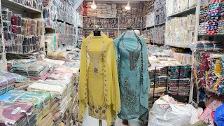 Unstitch Ladies Dress material Wholesale Market | Al Imran New video 