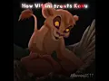 How Vitani treats Kovu Lion king 2