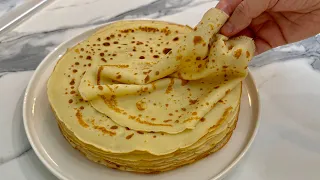 Receta më e Mirë për Krepa ( Palaqinka ) masa për 20 Copa 😍