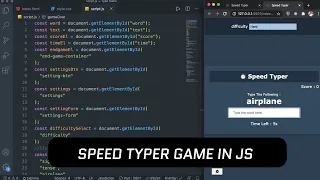 Hindi Speed Typer Game JavaScript Microproject JavaScript Basic Projects