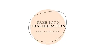 Feeling English Idioms Phrases Take into consideration