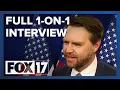 FOX 17 EXCLUSIVE Full 1-on-1 interview with Sen JD Vance