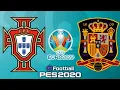 Portugal x Espanha Final UEFA Euro 2020 - PES 2020 (PS4 Gameplay)