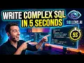 Write Complex SQL in Seconds with MySQL PostgreSQL MariaDB SQLite