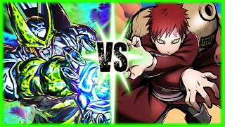 Perfect Cell Vs Gaara [Blender Short]