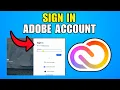 How To Sign In Adobe Account 2026 Best Method