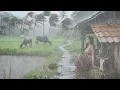 Download Lagu GROOTSTE REGENVAL IN EEN DORP IN ZUIDOOST-AZIË, WANDELEN IN DE REGEN TEGEN SLAPELOOSHEID