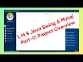 Part 1 Library Management System in Java Swing Overview