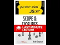 Global Scope in JavaScript - How It Works Chapter 4