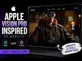 Recreating Apple s Vision Pro Website