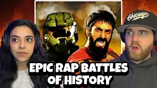 master chief vs leonidas epic rap battles of history these bars were too good reaction 
