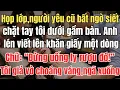 Lagu Họp lớp, người yêu cũ bất ngờ siết chặt tay tôi dưới gầm bàn. Anh lén viết: \
