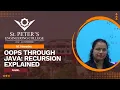 OOPs through Java Recursion Explained AI ML M Vineetha