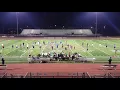 Covina high marching band and color guard The Ancient Art of War District practice