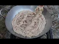 Deep Fried Chitlins Recipe Fried Pork Chitterlings Crispy Chitlins Cooking in Village