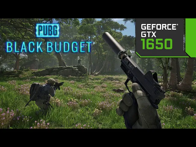 PUBG: Black Budget - GTX 1650 - All Settings Tested - Unreal Engine 5