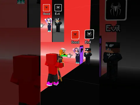 Camera POV:JJ's Sister Is Forced to Wear an Evil Spider-Man Costume!#shorts
