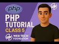 PHP Class 5 - File Upload