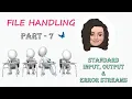 File Handling in Python - Part 7