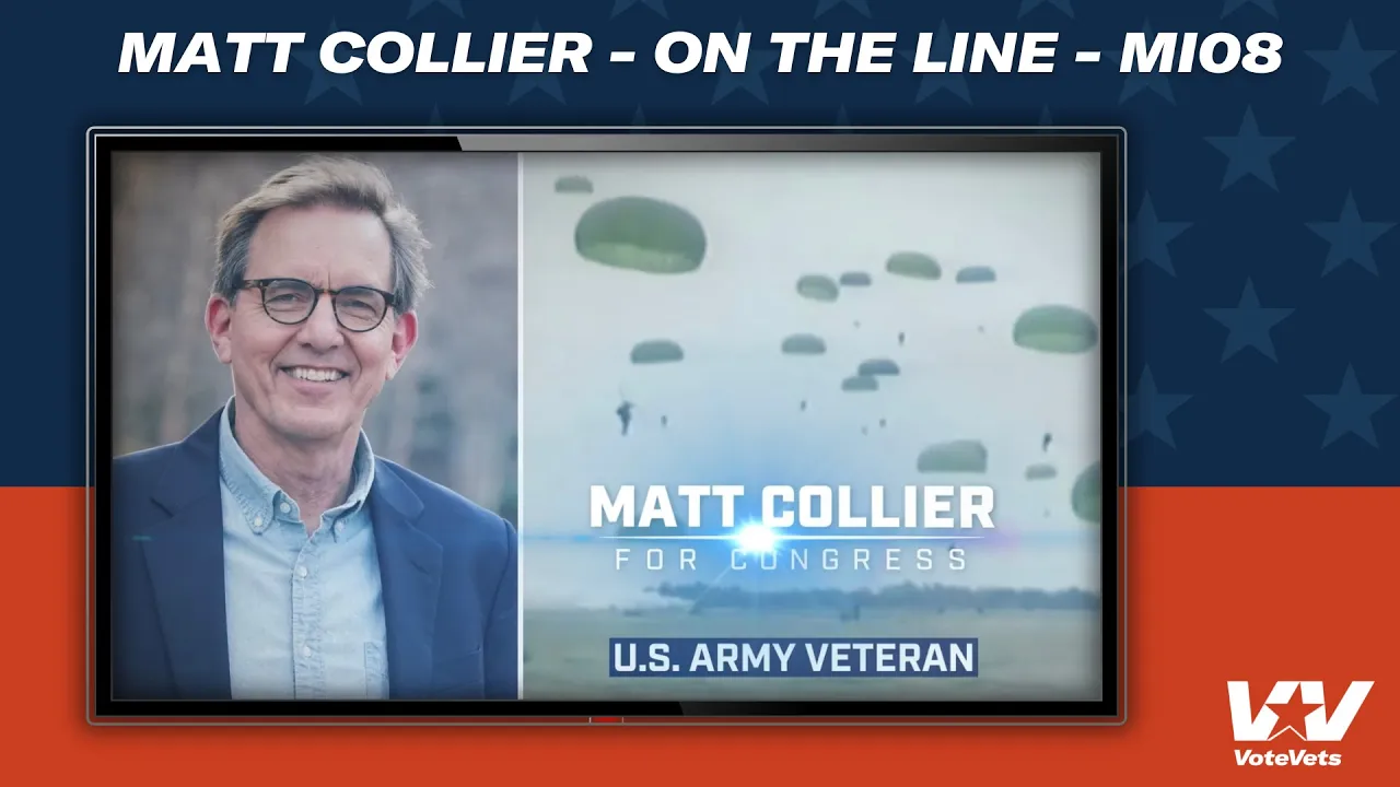 VoteVets — Matt Collier for Congress Ad (YouTube video ad)