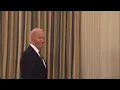 Joe Biden leaves and smiles to the sound of Linkin Park