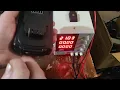 charging harbor freight Hercules 20v 2 5ah lithium battery using benchtop psu