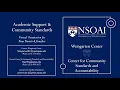 Academic Support Community Standards