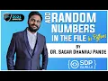 How to Add Random Numbers in the File File Handling in Python Random Module SDP Guruji