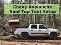 How to Mount a Roof Top Tent on a Chevy Avalanche