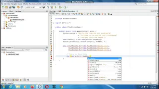 Java the complete Reference Ninth Edition Chapter 20 Example 16 File Writer