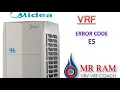 MIDEA VRF ERROR CODE E5