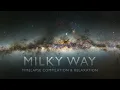 Milky Way timelapse compilation relaxation - 4K