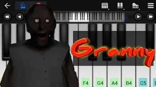 Granny Main Theme Horror Game Music Mobile Piano Tutorial Perfect Piano 