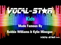 Download Lagu Robbie Williams \u0026 Kylie Minogue - Kids | Lyrics HD Vocal-Star Karaoke