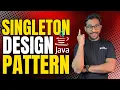 Singleton Design Pattern Explained in a easiest way using LIVE coding example