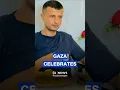 Lagu Palestinians give out sweets in Gaza following death of anti-Hamas militia leader