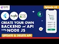 Node JS Update Delete REST API Flutter Node JS Backend Node JS Tutorial Flutter Tutorial