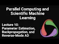 Basic Parameter Estimation Reverse-Mode AD and Inverse Problems