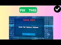 How to fix joining failed Error in ARK Survival Evolved