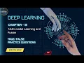 Deep Learning Chapter 18 - Multi-modal Learning and Fusion