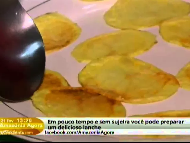 BATATA FRITA EM MICROONDAS