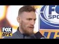 Conor McGregor gets emotional