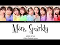 MORE STAR - More, Sparkly | Color Coded Lyrics (KAN/ROM/ENG/INDO)