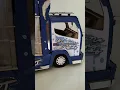 Miniatuurvrachtwagen die van karton afwijkt #shorts